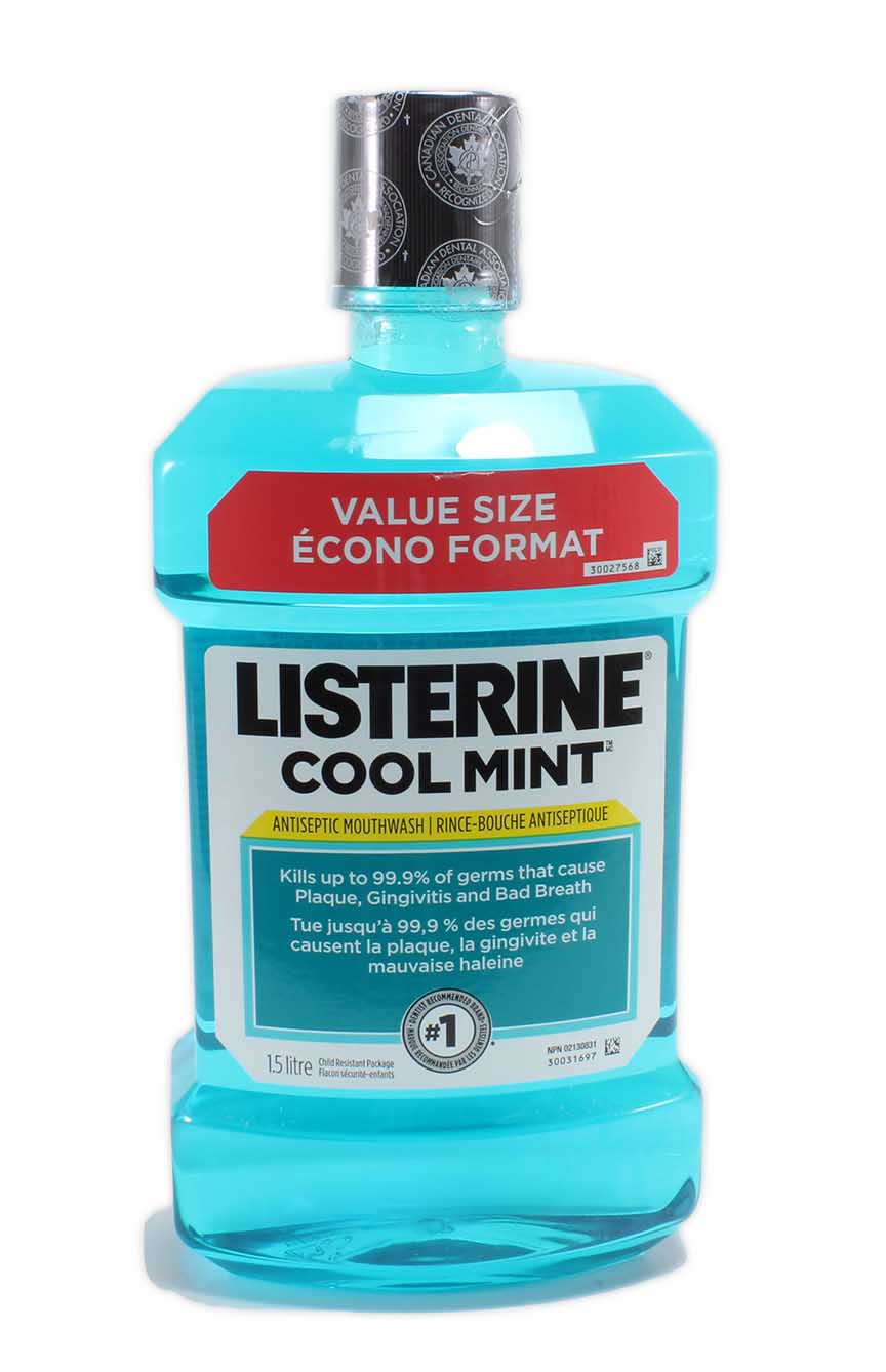 Image RINCE-BOUCHE LISTERINE MENTHE RAFRAICHISSANTE 1.5L